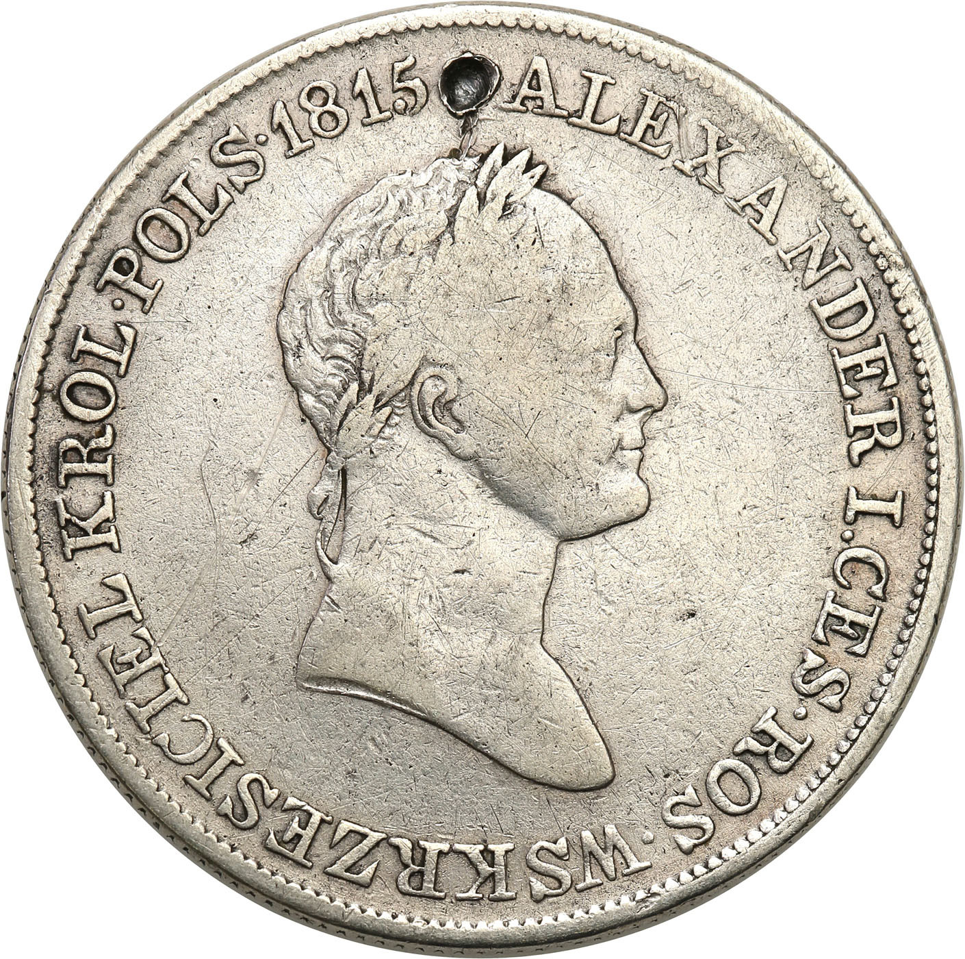 Królestwo Polskie. Mikołaj l. 5 złotych 1832 KG, Warszawa